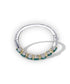 GREEN CROWN DIAMOND BRACELET